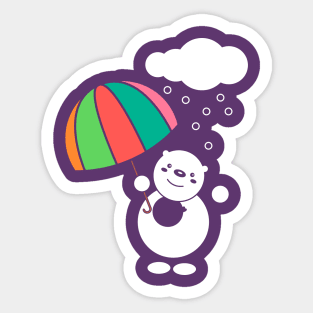 Snow Bear Sticker